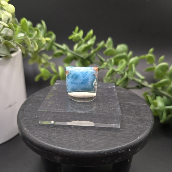 Larimar Cabochon - Picture 1 of 3